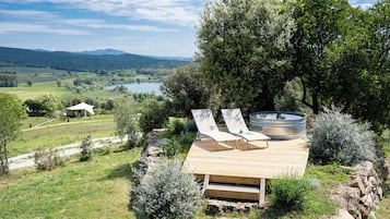Family Tent, Lake View | Terrace/patio