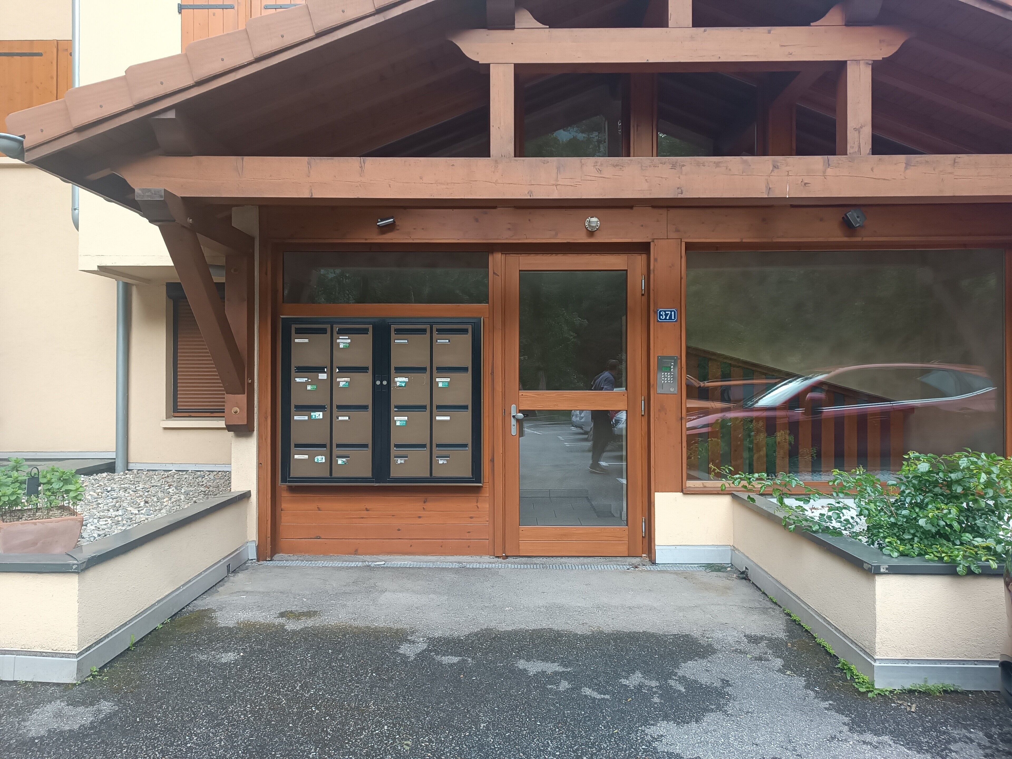 Exterior detail