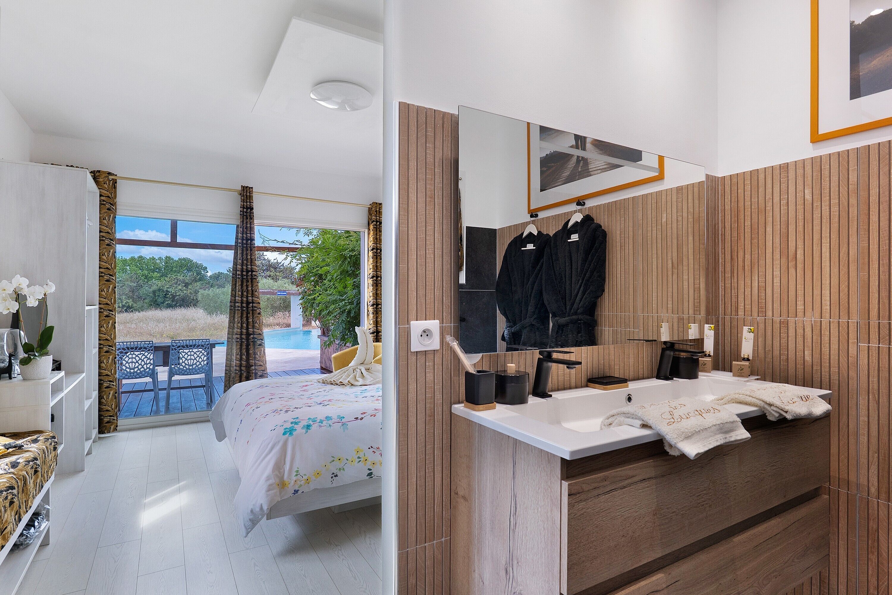 1 chambre, Wi-Fi, draps fournis