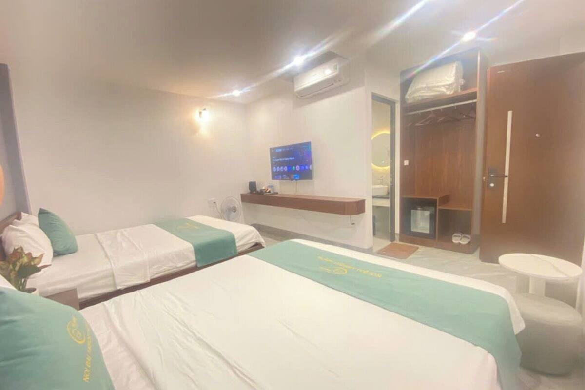 ห้องแฟมิลี่สำหรับสี่ท่าน | เครื่องนอนระดับพรีเมียม, ผ้านวมขนเป็ด, เตียงเมมโมรีโฟม, มินิบาร์