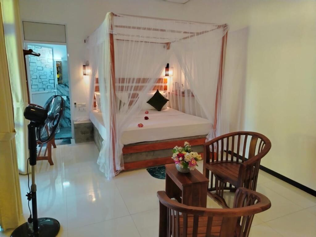 Deluxe-Doppelzimmer, Balkon, Gartenblick