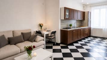 Standard-Apartment, 1 Schlafzimmer (Centro Storico Savona - Porto) | Wohnbereich