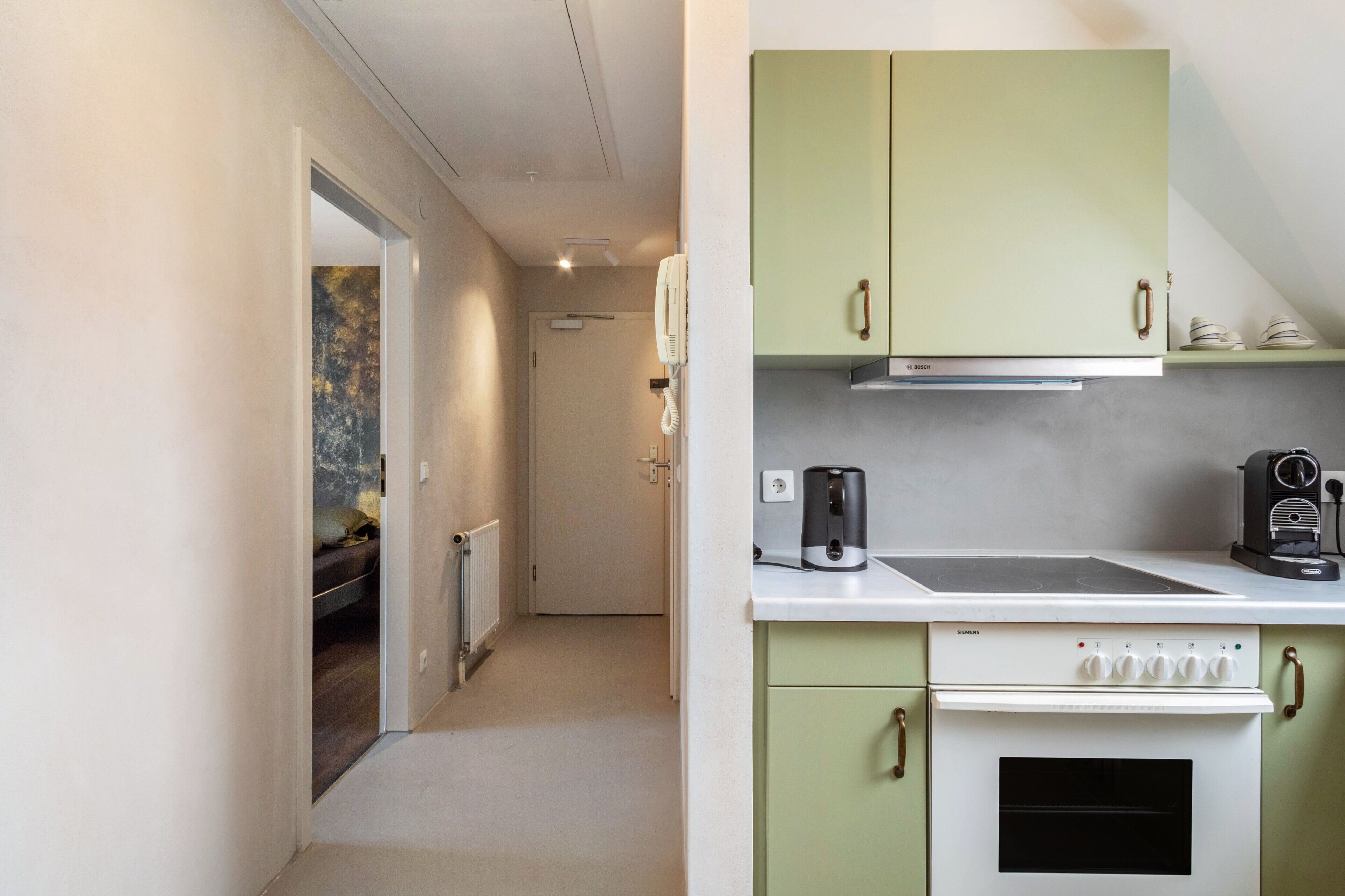 Frigorífic, forn, placa de cuina i rentaplats 