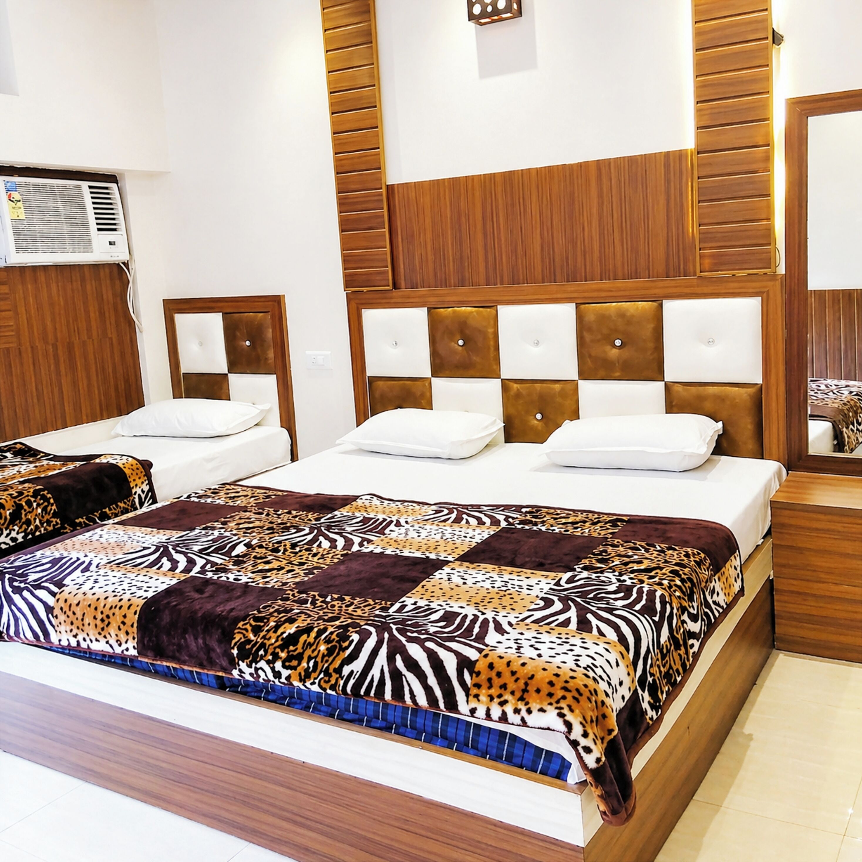 Deluxe-værelse til 3 personer - aircondition | Udsigt fra værelset