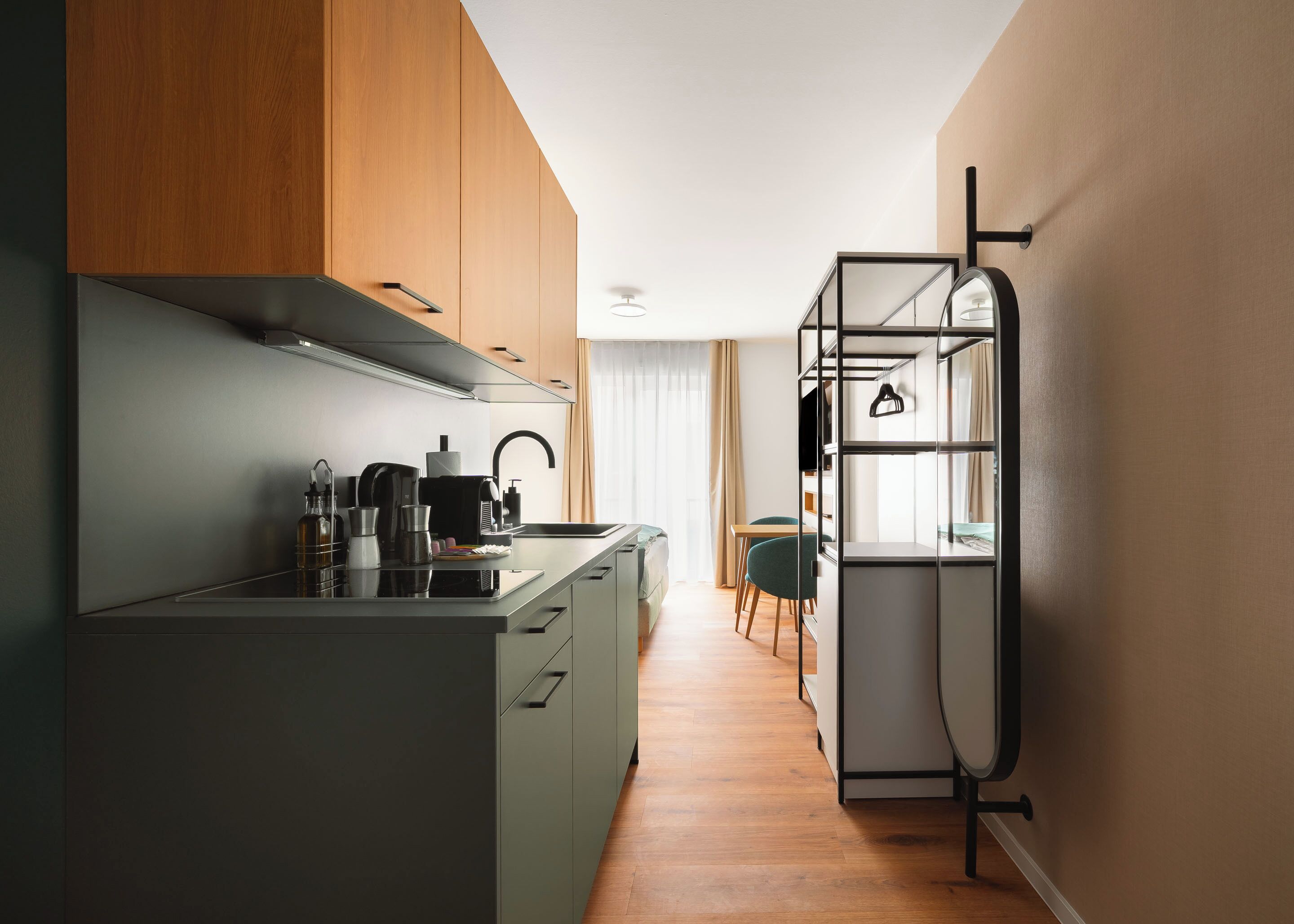 Suite | Private kitchen | Espresso maker, electric kettle