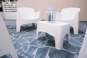 Apartamento Confort | Terraza o patio