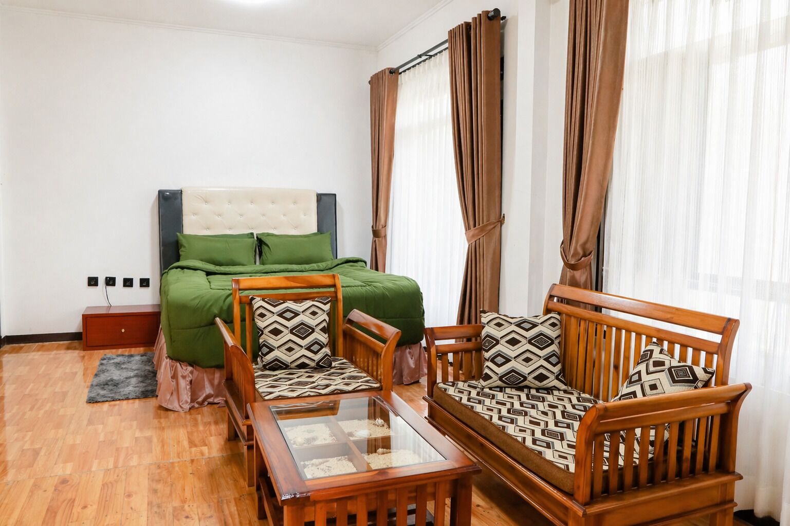 Family Double Room, Balcony, Mountain View | Free WiFi, bed sheets