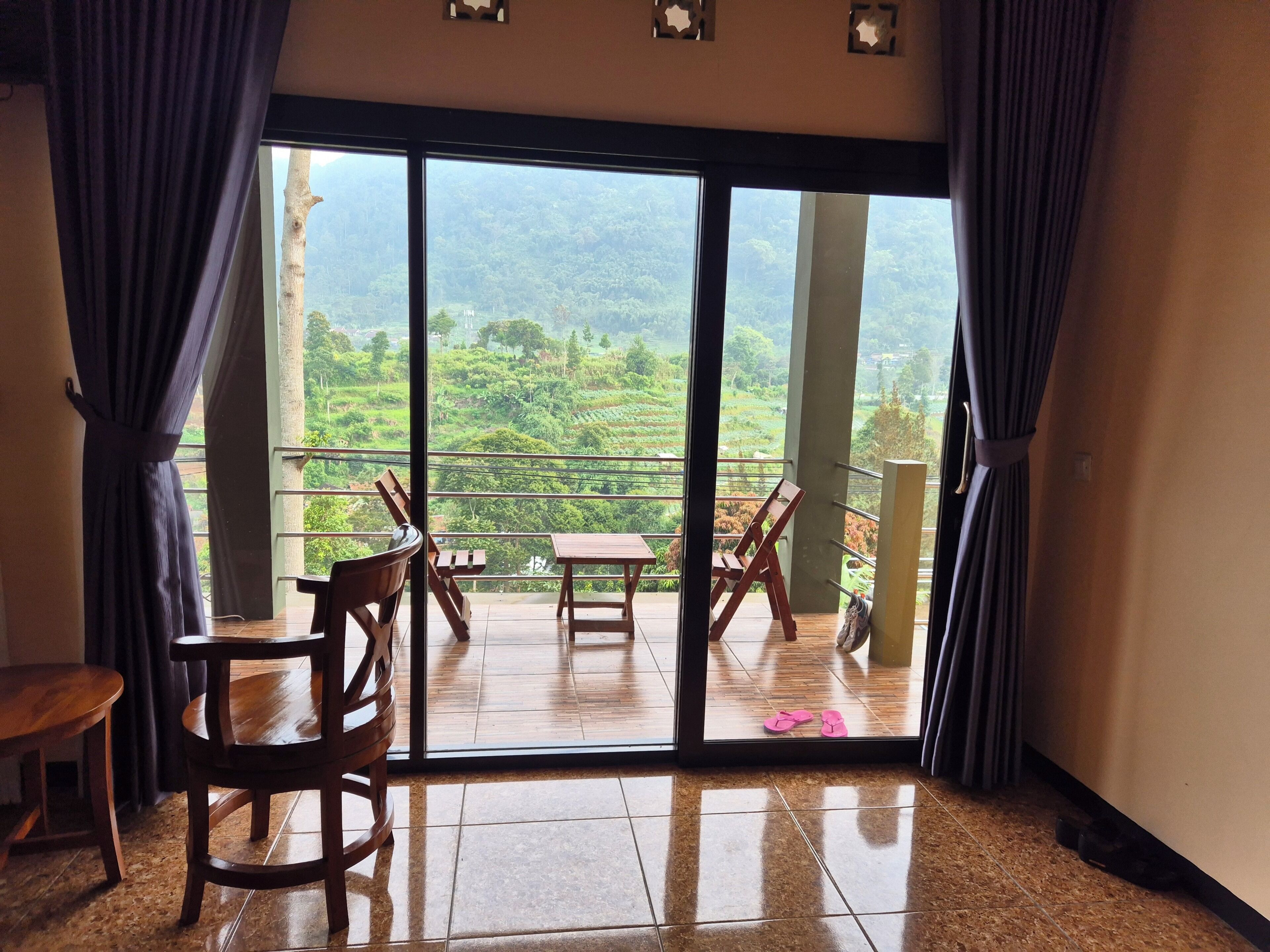 Comfort Double Room, Balcony, Mountain View | View from room