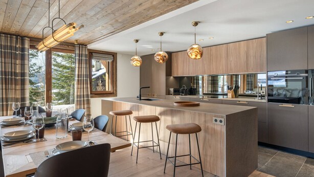 Unclassified image, 1 of 14, button - Modern apartment at Mont d'Arbois - 6 guests (Megève)