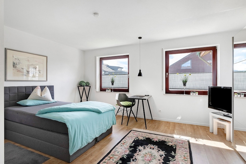 Studio-apartment Business Room Teckblick Mit Gemeinschaftsgarten Und Wlan - Kirchheim unter Teck