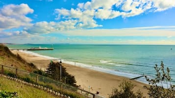 Beach nearby, white sand