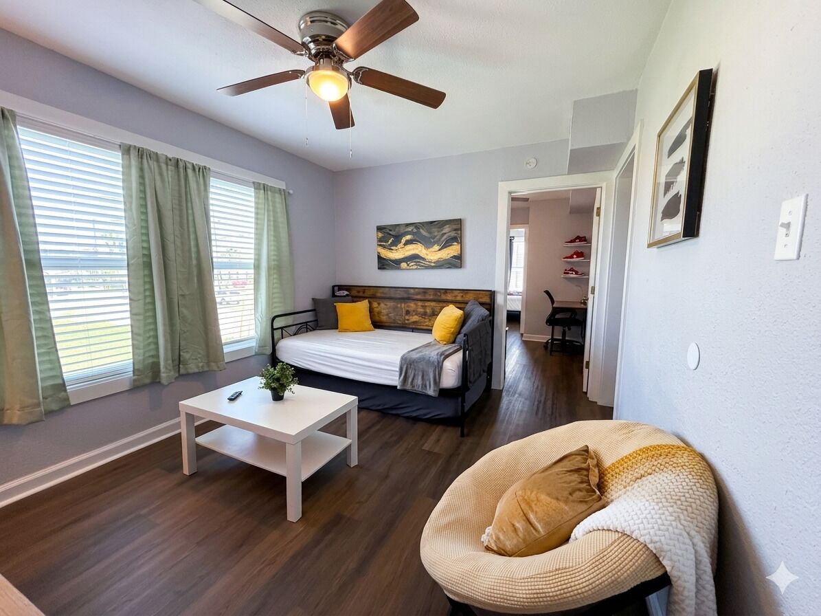2 chambres, bureau, fer et planche à repasser, Wi-Fi gratuit