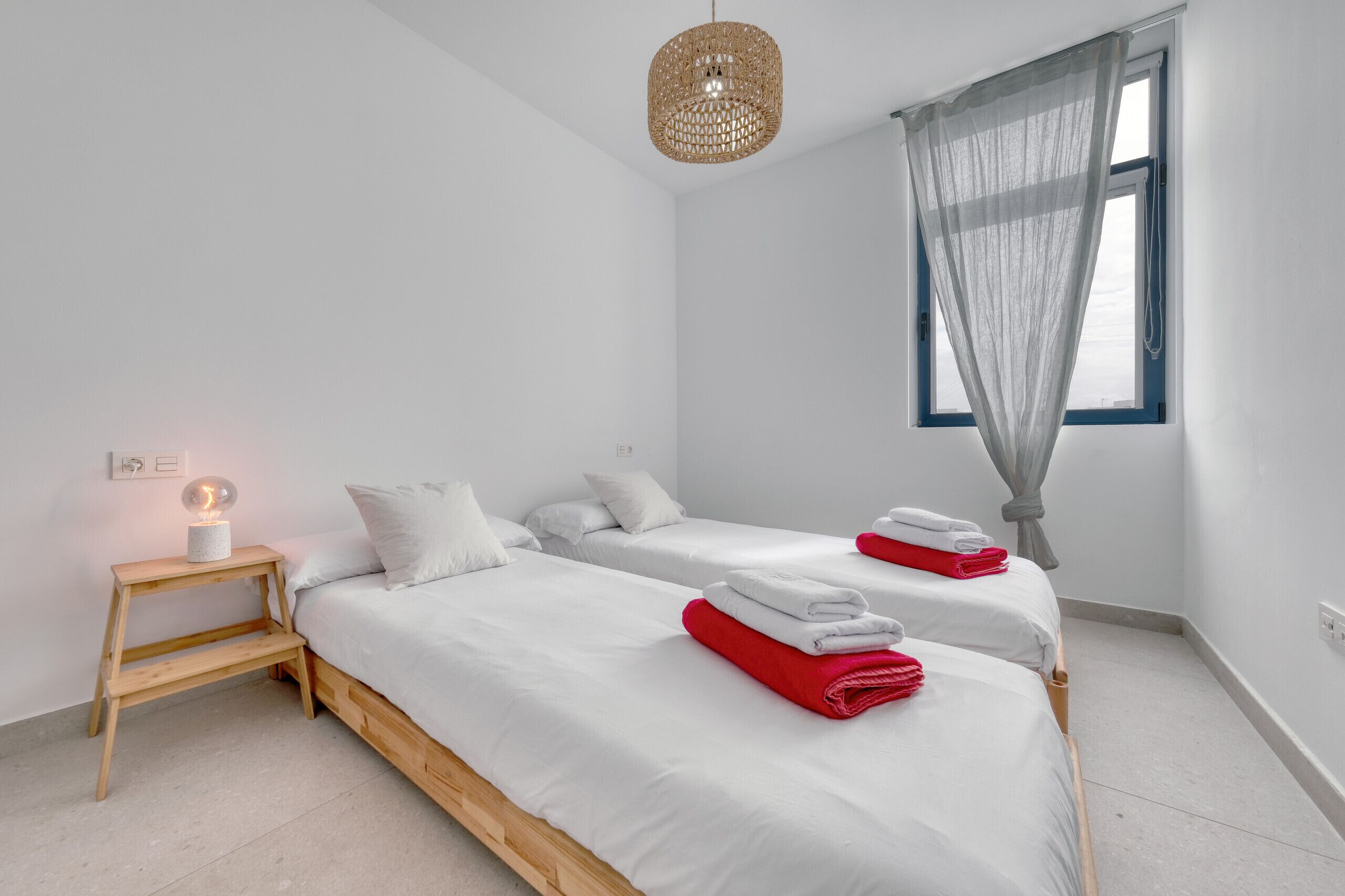 2 slaapkamers, een bureau, gratis wifi, beddengoed