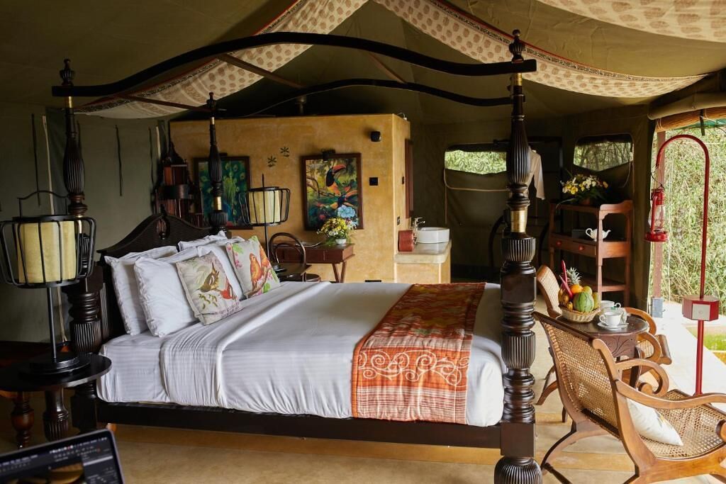 ห้องซูพีเรียสวีท, ระเบียง, วิวสวน