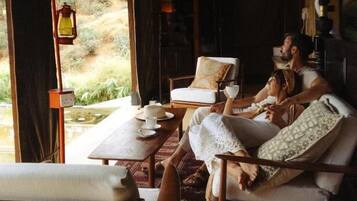 Suite Supérieure, balcon, vue jardin | Spa