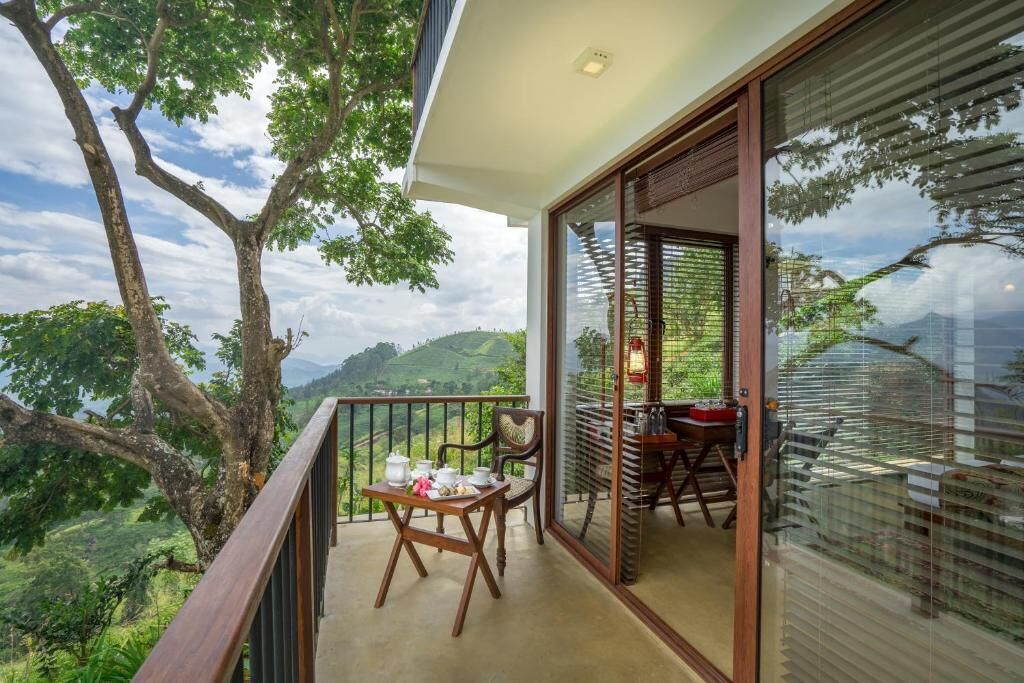 Familierom, balkong, hageutsikt | Utendørsservering