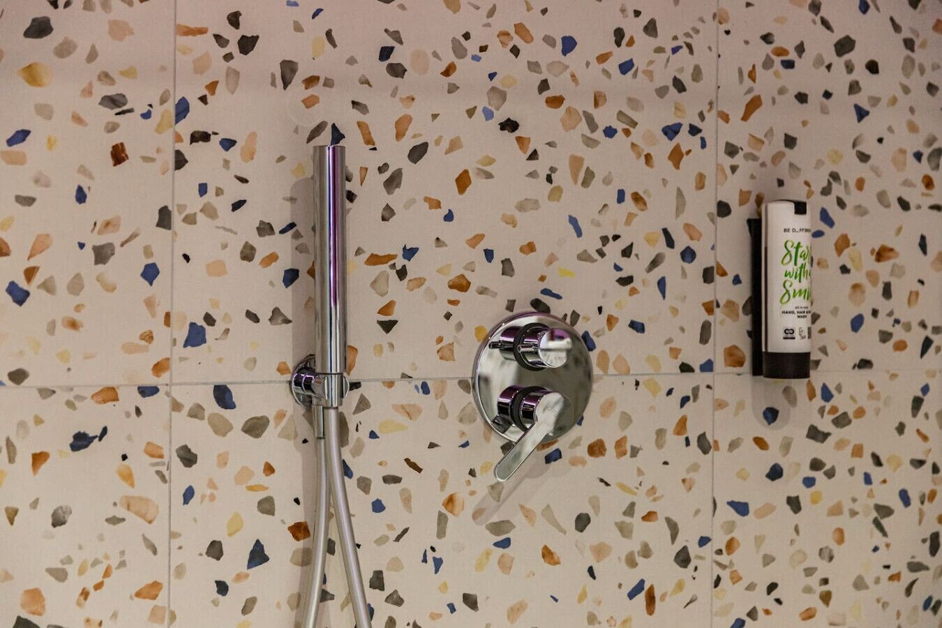 Hair dryer, towels