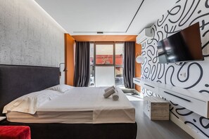 1 chambre, bureau, Wi-Fi, draps fournis
