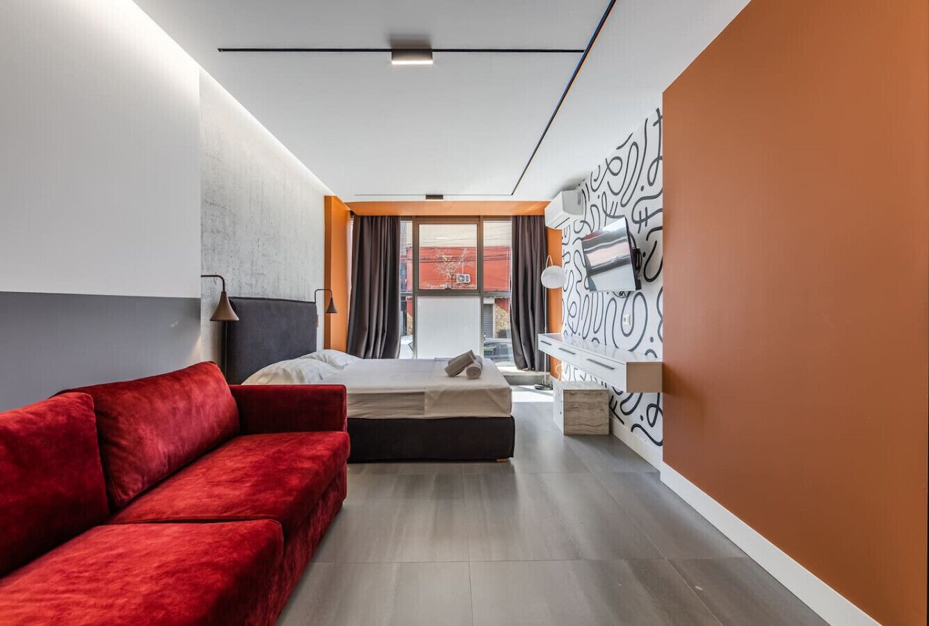 1 chambre, bureau, Wi-Fi, draps fournis