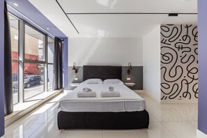 1 bedroom, WiFi, bed sheets - Violet Studio 113 | Love in Colours Collection by PikHost (Durrës)