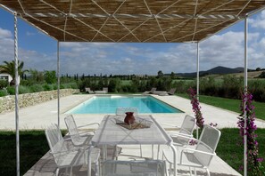 Pool - Podere La Sassicaia – Villa with Private Pool in the Tuscan Hills (Manciano)