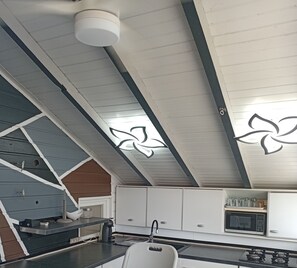 Private kitchen - Villa top studio (BAIE MAHAULT)