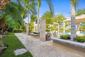 Terrace/patio - Oceanfront 2BR Condo Le Vent 309 by Bocobay (Noord)