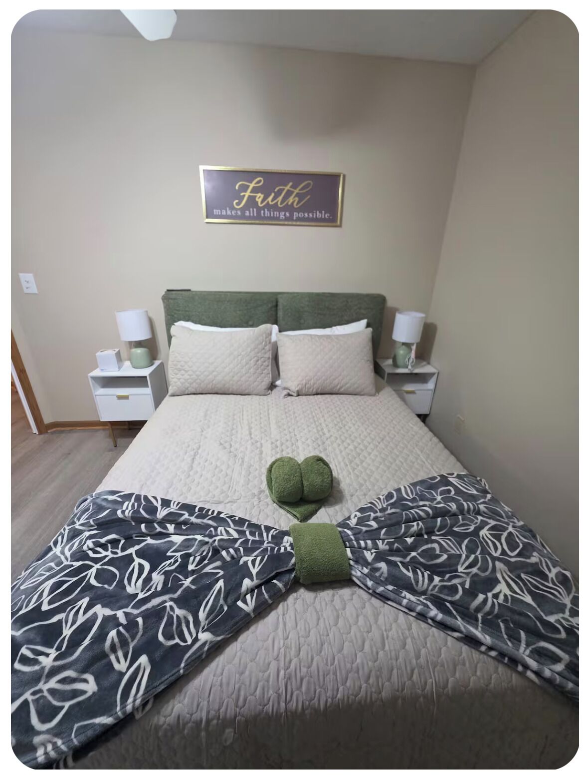 2 habitaciones, wifi gratis y ropa de cama 