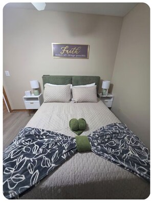 2 habitaciones, wifi gratis y ropa de cama 