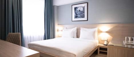 Standard-Doppelzimmer, Blick auf den Innenhof