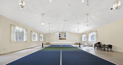 Berkshires Retreat with Private Pickleball Court – Perfect for Large Groups!