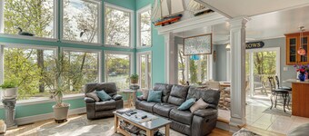 'almost Heaven' Coan River Waterfront Home & Dock