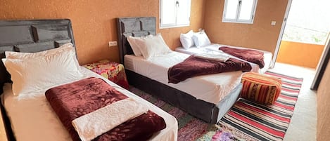 Family Double Room, Mountain View | In-room safe, free WiFi