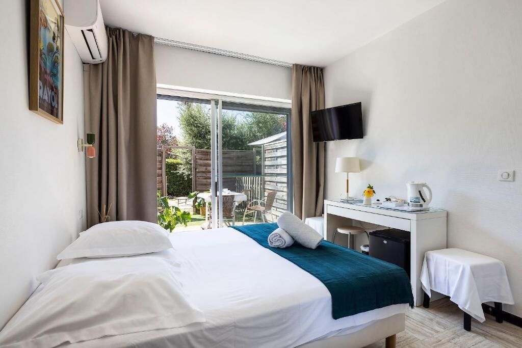 Camera doppia, vista giardino