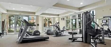 Fitnessbereich