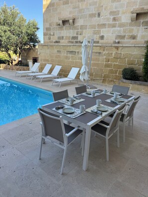 Opções para refeição ao ar livre