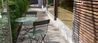 Villa Noomi - Elegant design villa with mountain views, garden & fireplace in Frastanz