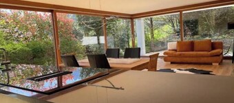 Villa Noomi - Elegant design villa with mountain views, garden & fireplace in Frastanz