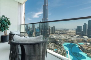 Appartement, vue ville | Terrasse/Patio