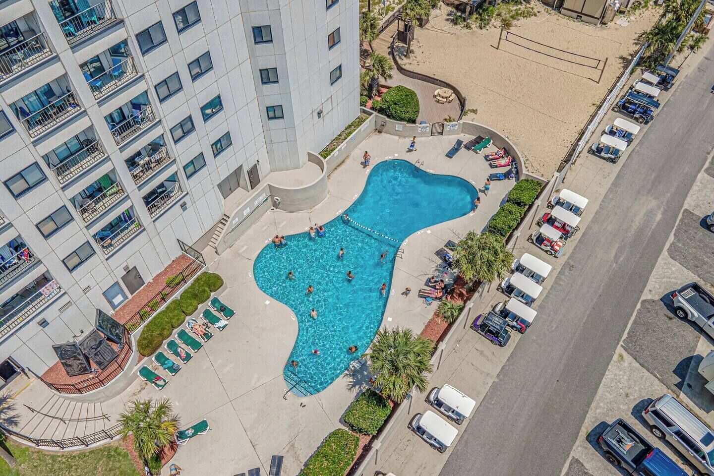 Indoor pool, a heated pool