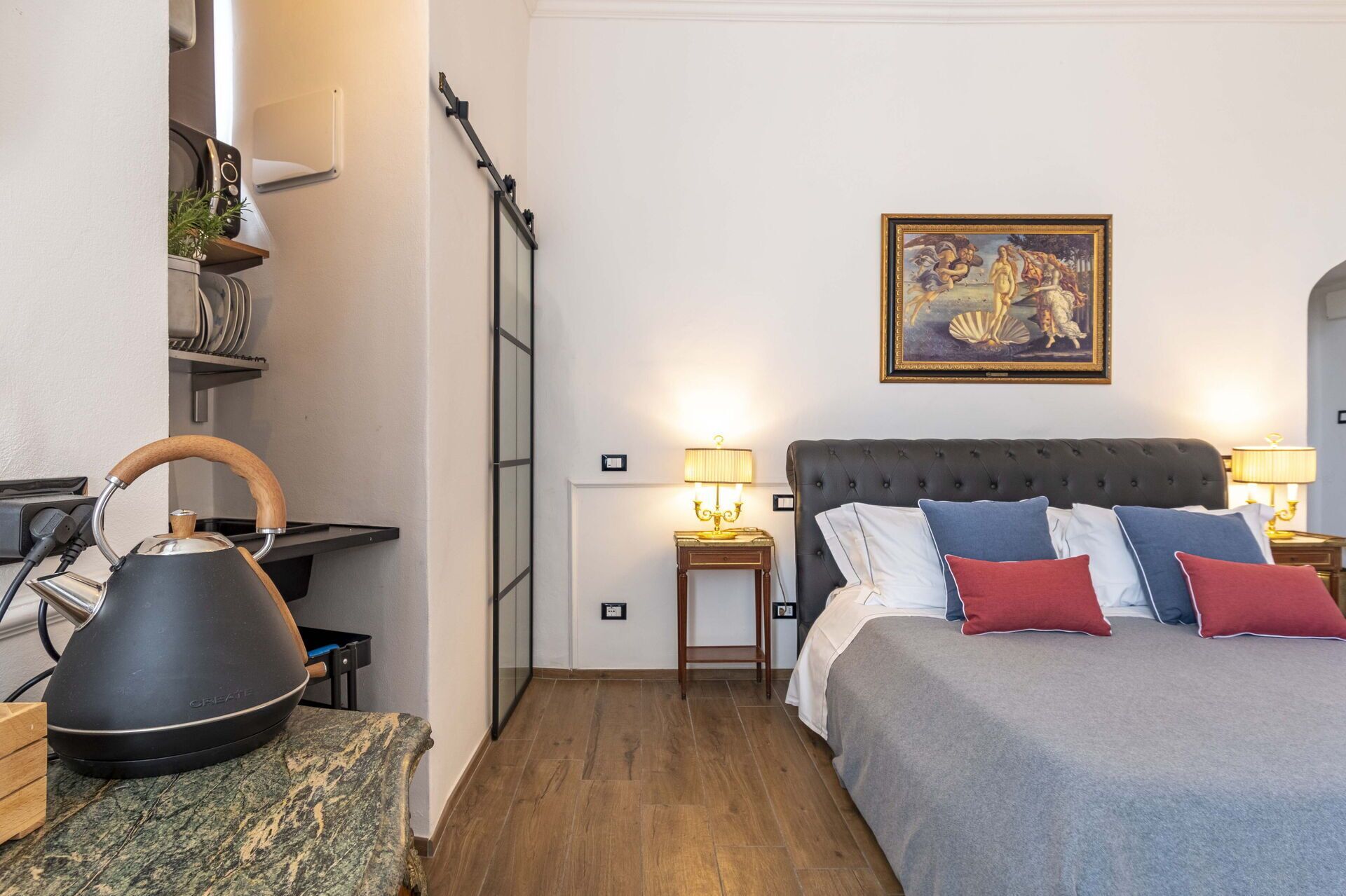 1 habitación, tabla de planchar con plancha y wifi gratis 