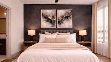 1 habitación, tabla de planchar con plancha, wifi y ropa de cama