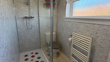 Shower, hair dryer