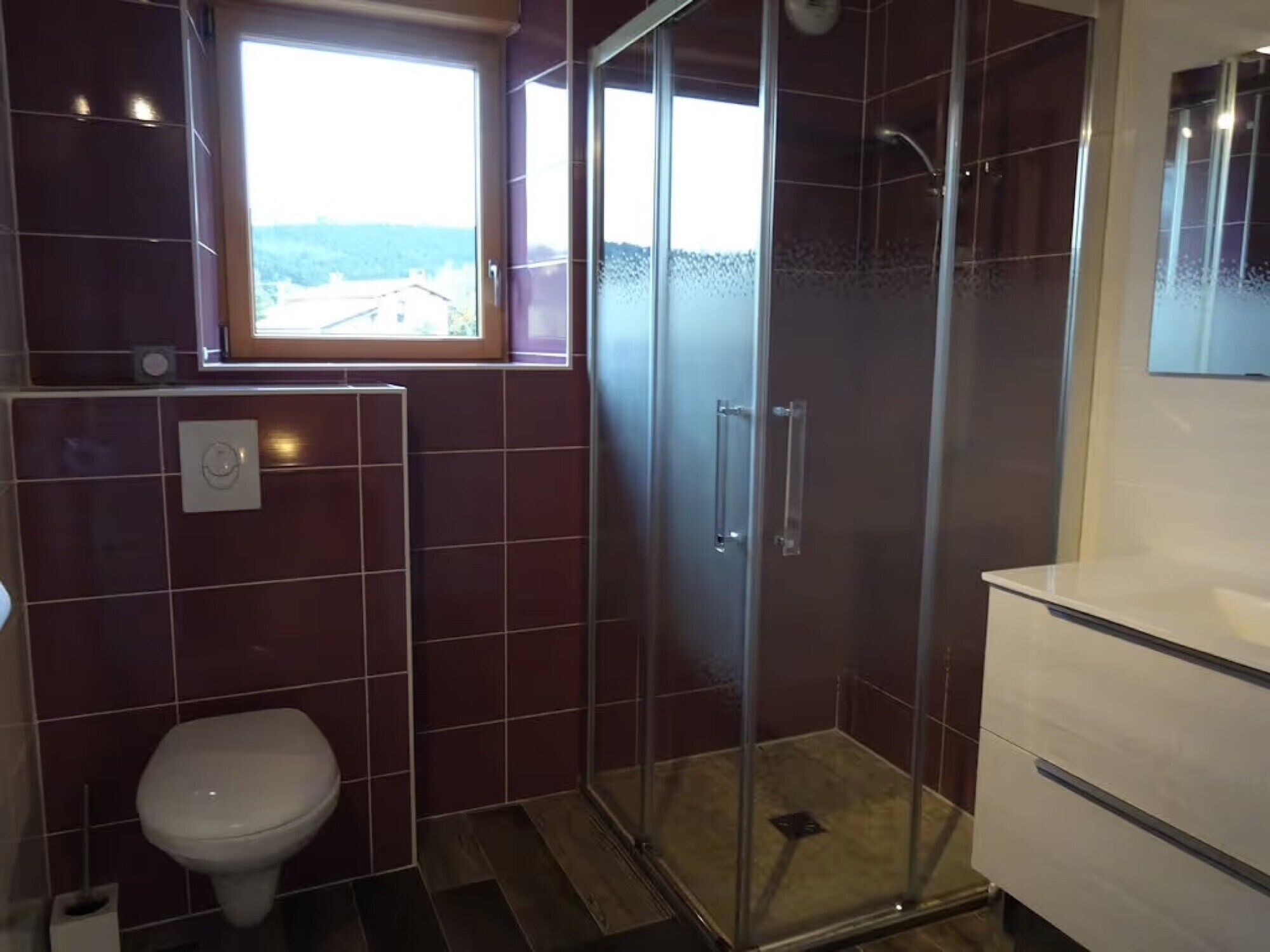 Een douche, een haardroger