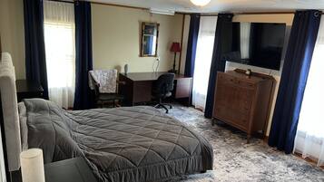3 chambres, bureau, accès au Wi-Fi (inclus), literie fournie