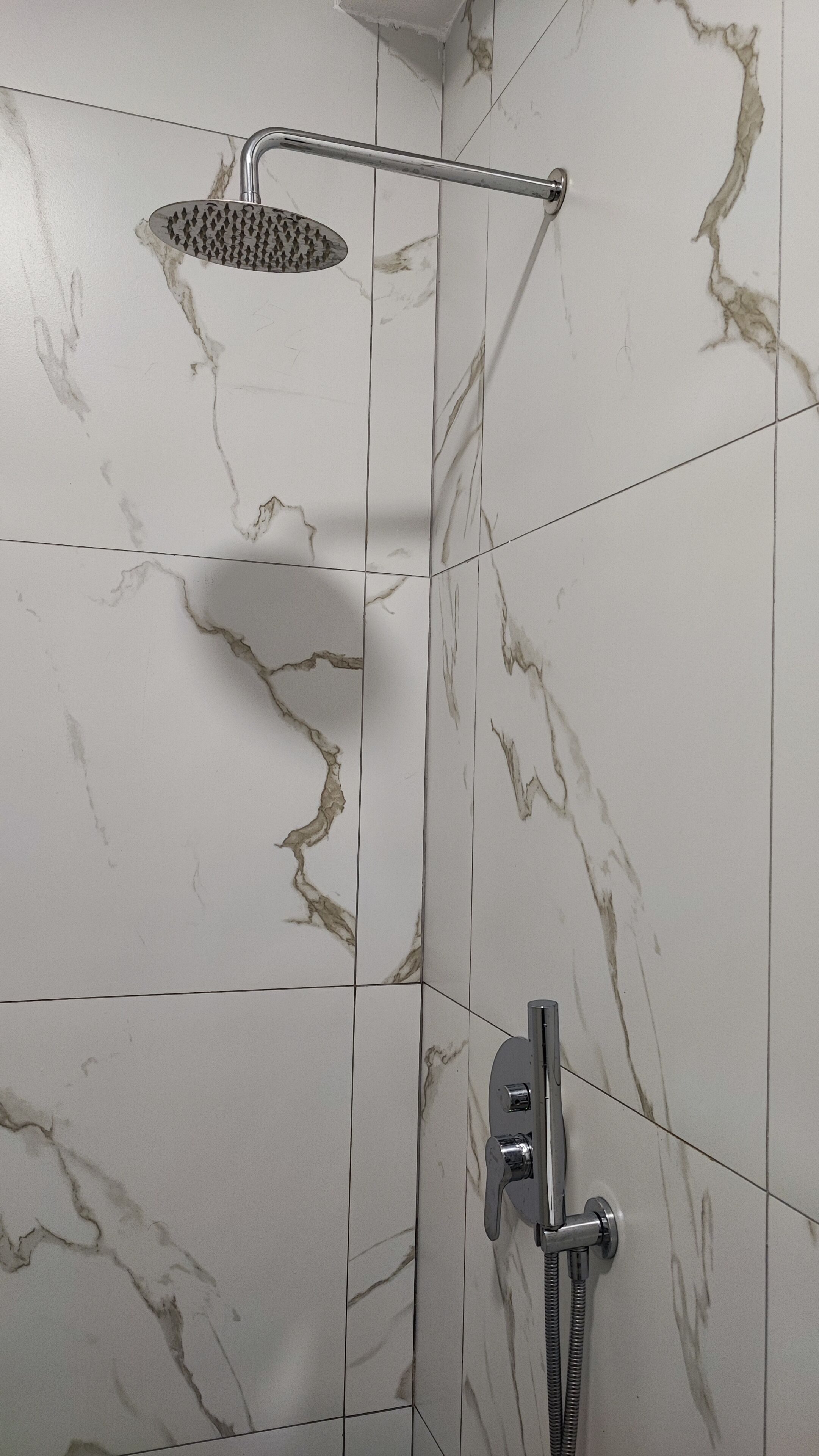 Towels, soap, toilet paper