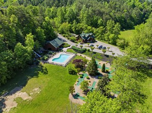 Exterior - Pre-Launch: Pet-Friendly Cabin w/ Hot Tub, Game Room & Views (Sevierville)