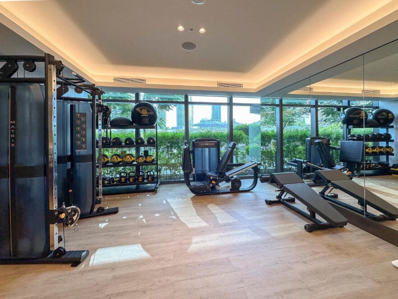 Fitnessbereich