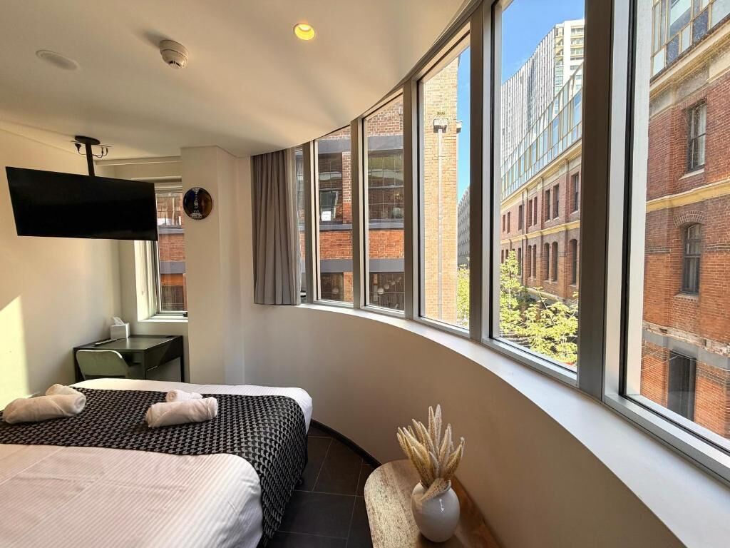 Estúdio, vista para a cidade