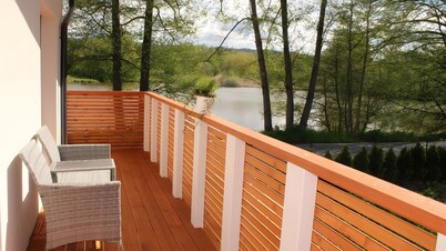Holiday Home by the Mill Pond with Balcony & Terrace